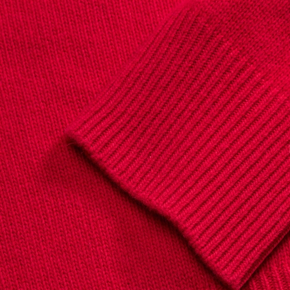 Skall Studio Silene T-neck Strik, Aurora Red 